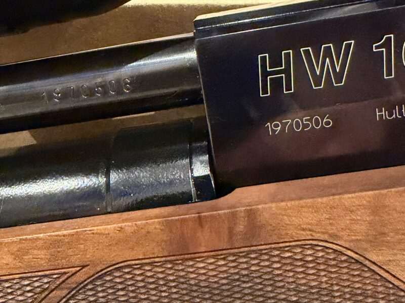 Weihrauch HW100 KS .177 – Hawke Panorama Scope – Excellent Condition