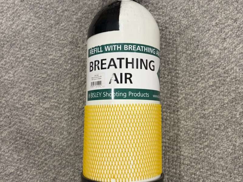 Bisley 5 litre 300 bar breathing air cylinder in good used condition.