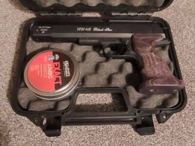 Hw 45 blackstrar original box.