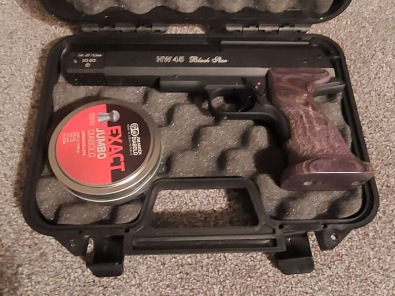 Hw 45 blackstrar original box.