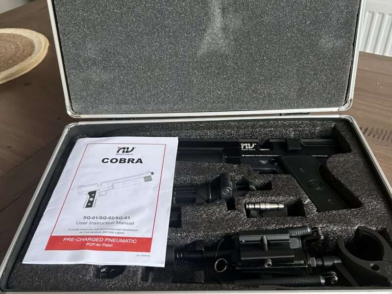 cobra nova vista PCP air pistol in immaculate condition PCP