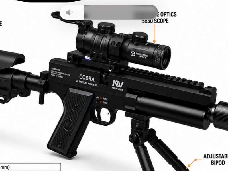 cobra nova vista PCP air pistol in immaculate condition PCP