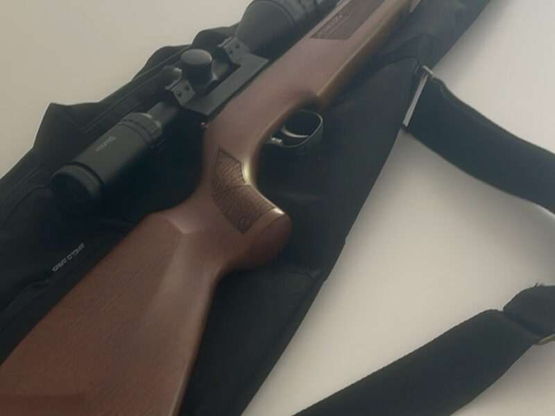 Weihrauch HW50 .22 Rifle with Hawke Scope & Bag