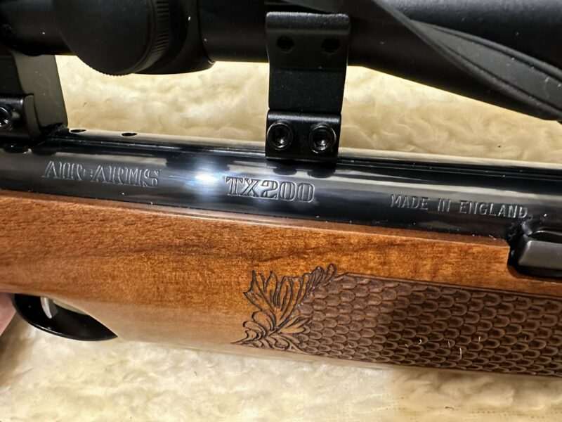Air Arms TX200 .177 – Excellent Condition with Scope & Padded Bag