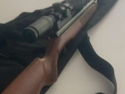 Weihrauch HW50 .22 Rifle with Hawke Scope & Bag