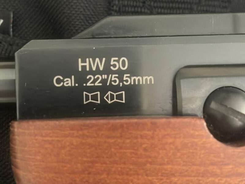 Weihrauch HW50 .22 Rifle with Hawke Scope & Bag