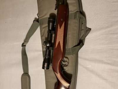 SMK XTB-2K .22 Break-Barrel Air Rifle Bundle (Includes Scope, Soft Case & Pellets)