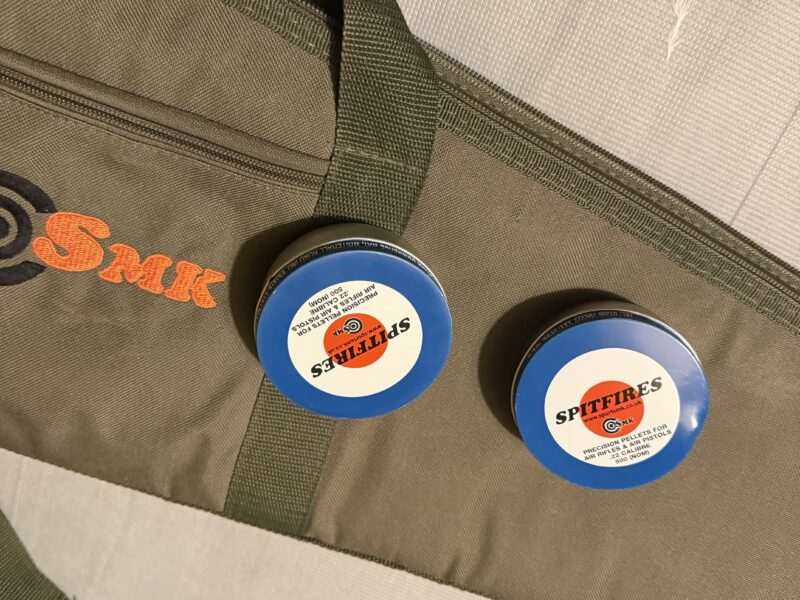 SMK XTB-2K .22 Break-Barrel Air Rifle Bundle (Includes Scope, Soft Case & Pellets)