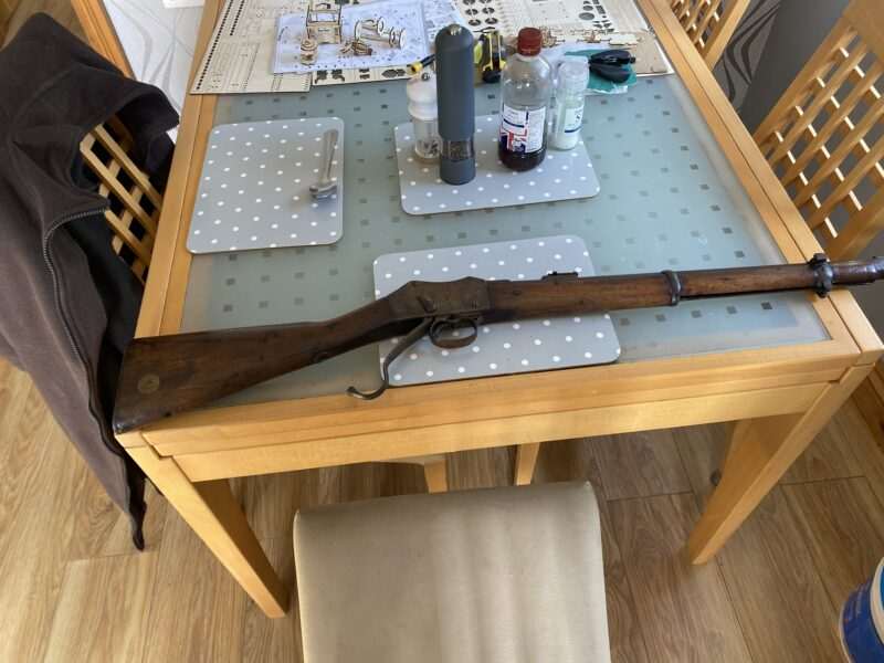 Martini Henry rifle
